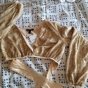 for ever 21 sequence crop top